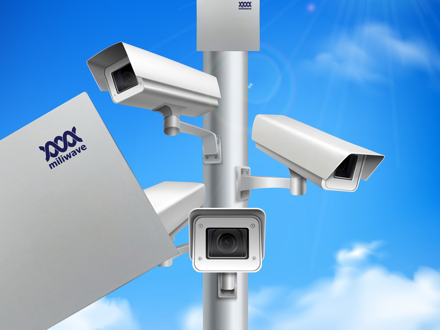 CCTV security cameras